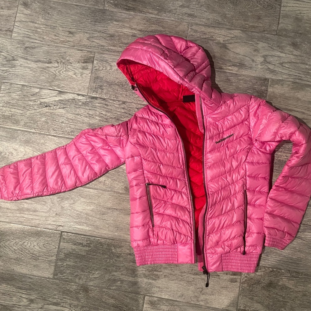 Peak performance jacket!